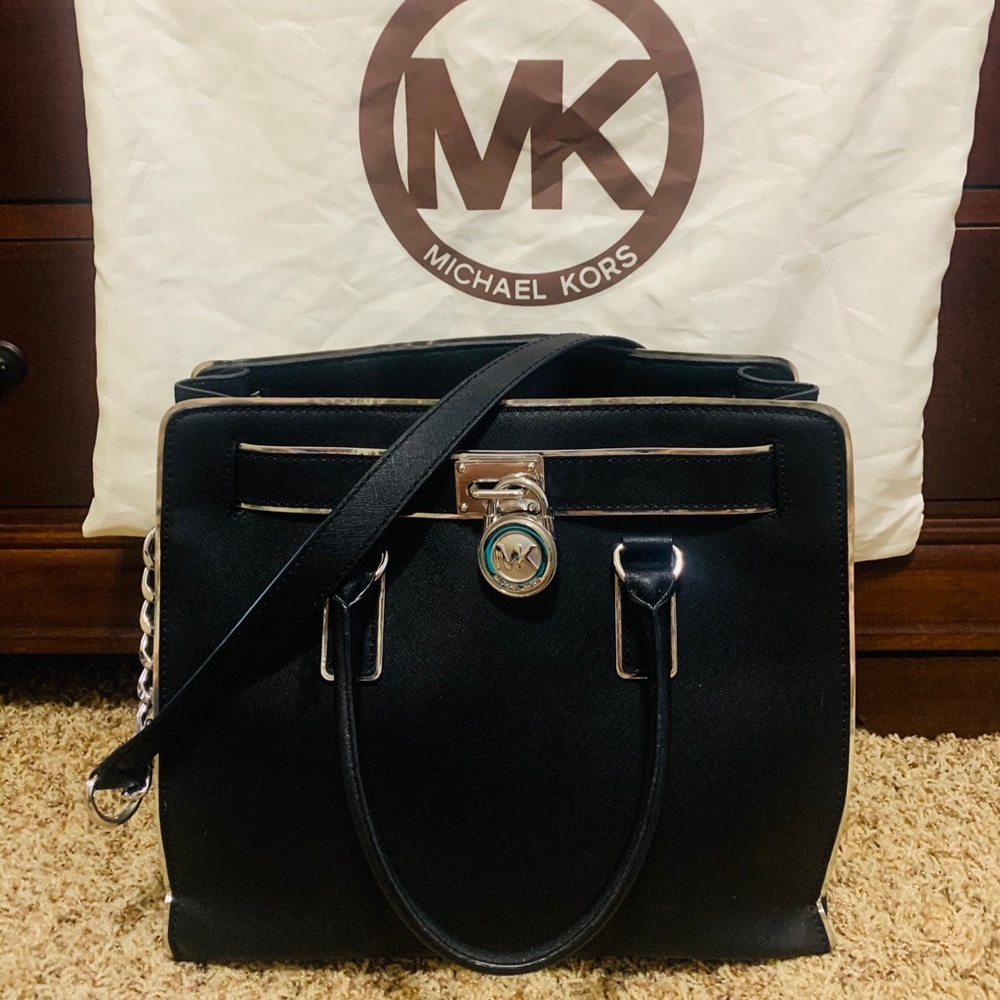 Michael Kors Large Black Hamilton Purse